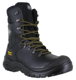 GriSport Combat Mens Tall Hi-Leg S3 Safety Steel Toe/Midsole Work Boots
