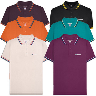 Lambretta Mens Casual Classic Twin Tipped MOD SKA Polo Shirt