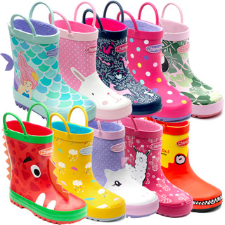 Chipmunks Girls Kids Infants/Junior Wellies Wellington Boots