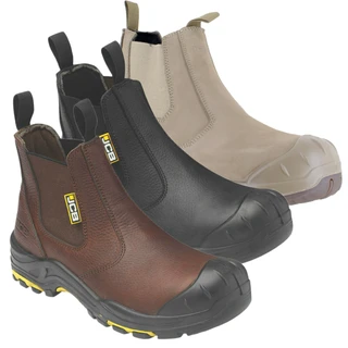 JCB Dealer Mens Work Safety Steel Toe Midsole Ankle S3 Boots