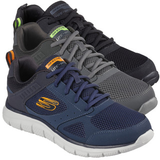 Skechers Track Syntac Mens Sports Gym Walking Lace Up Trainers