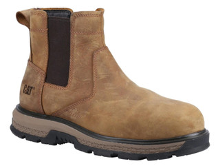 Caterpillar Exposition Mens S3 Safety Toe/Midsole Chelsea Boots