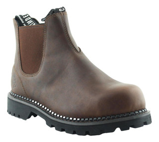 Grinders Falcon Mens Steel Toe/Midsole Safety Work Chelsea Boots