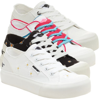 Rocket Dog Jazzin Plus Womens Casual Canvas Pumps Shoes Trainers