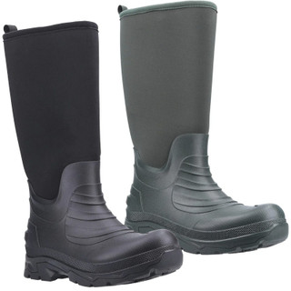 Cotswold Kenwood Mens Pull On Rubber Tall Wellington Wellie Boots