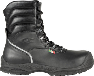 Cofra Bratislav Mens Non-Metalic Toe S3S Tall Zip Up Safety Work Boots