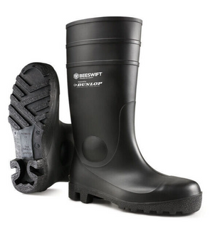 Dunlop Beeswift Mens S5 Safety Rigger Steel Toe Wellington Boots