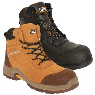 JCB Fastrac Mens Work Safety Composite Toe Midsole Ankle Boots
