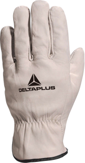 Delta Plus Mens/Womens Unlined Leather Cowhide Winter Cold Drivers Gloves