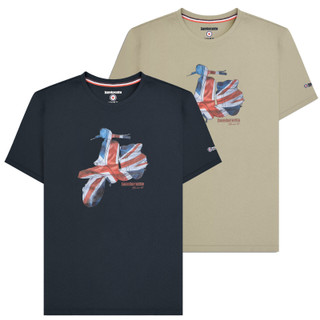 Lambretta Mens Scooter Logo Graphic Mod Ska Casual T-Shirts