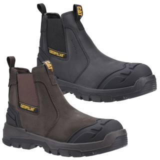Caterpillar Striver XL Mens Pull On Waterproof S7 Safety Dealer Boots