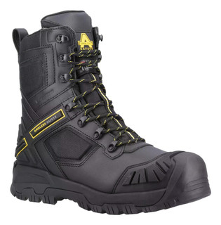 Amblers Dynamite Mens Composite Toe Safety Waterproof Zip Boots