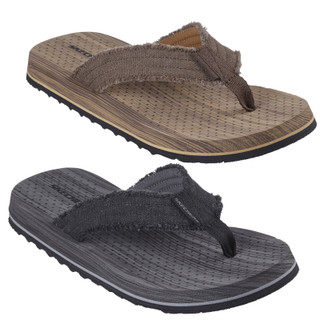 Skechers Tantric Fritz Mens Slip On Thong Flip Flop Sandals