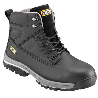 JCB Fastrack Mens S3 Work Safety Steel Toe Midsole Ankle Boots