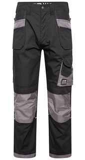 JCB Trade Plus Rip Stop Mens Multi-Pocket Cargo Work Trade Trousers - Regular Leg