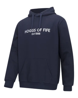 Hoggs Of Fife Annan 1888 Mens Logo Pull Over Hooded Sweat Hoodie