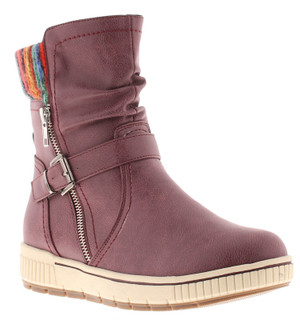 Natrelle Gillian Womens Zip Up Boots Ankle Boots 