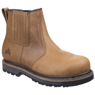 Amblers AS232 Mens S3 Steel Toe/Midsole Chelsea Dealer Safety Boots