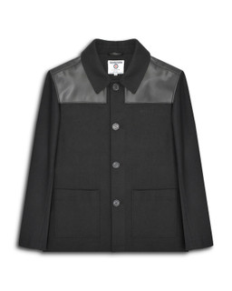 Lambretta Mens Donkey Jacket Classic MOD SKA Shoulder Panel