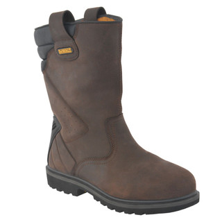 DeWalt Rigger Mens SBP Pull On Steel Toe/Midsole Rigger Boots