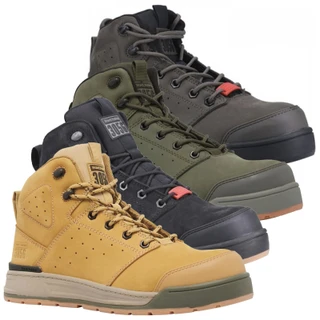 Hard Yakka 3056 Mens Side Zip Safety Composite Toe Ankle Boots