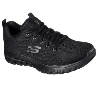 Skechers Graceful Get Connected Womens Lace Up Casual Trainers