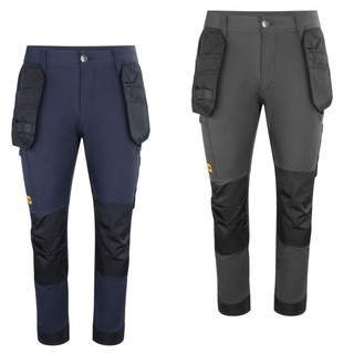 JCB 4-Way Stretch Holster Mens Cargo Work Trade Trousers - 31/33 Leg