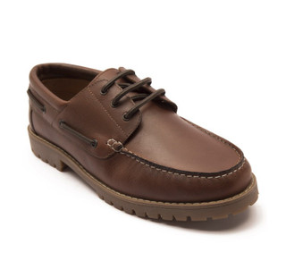 Thomas Crick Cape Mens Smart Casual Leather Lace Up Boat Shoes