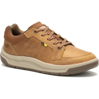 Caterpillar Apa Cush Mens Lace Up Casual Leather Trainer Shoes
