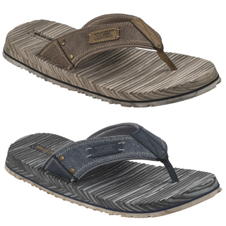Skechers Quill Seaside Mens Slip On Thong Flip Flop Sandals
