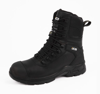 JCB Trencher Mens Composite Toe/Midsole MET-Guard Side-Zip Work Boots