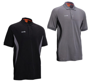 Scruffs Tech Polo Mens Work Cotton Short Sleeve Professional Polo