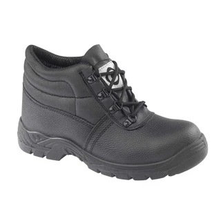 Mens Contractor Lithium Leather Steel Toe Safety Chukka Work Boots Sizes 3-14