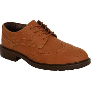 Mens Contractor Boron S1PS Steel Toe Cap Brogue Leather Safety Shoes Sizes 6-13