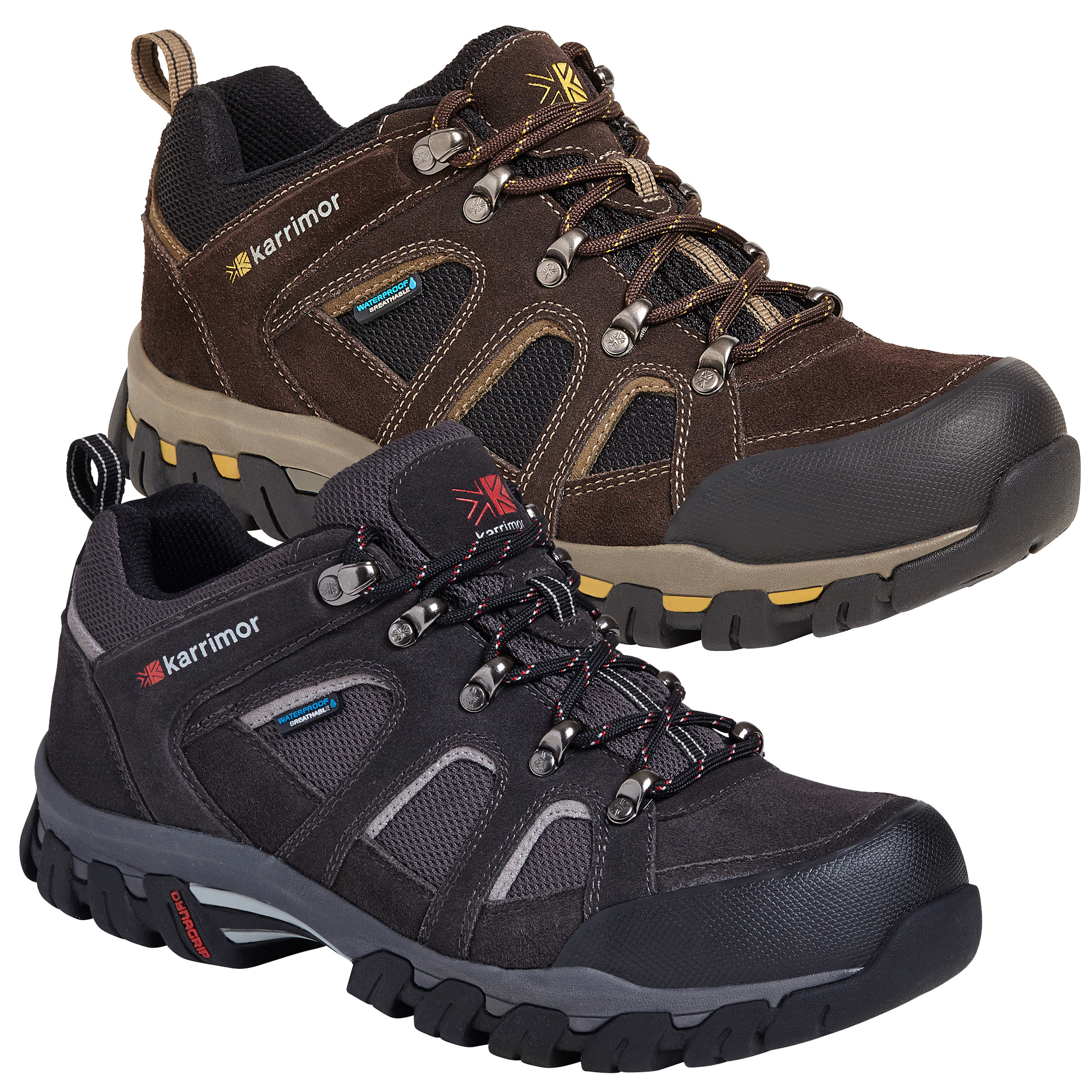 Karrimor Bodmin Low IV Mens Walking Hiking Trekking Trainers
