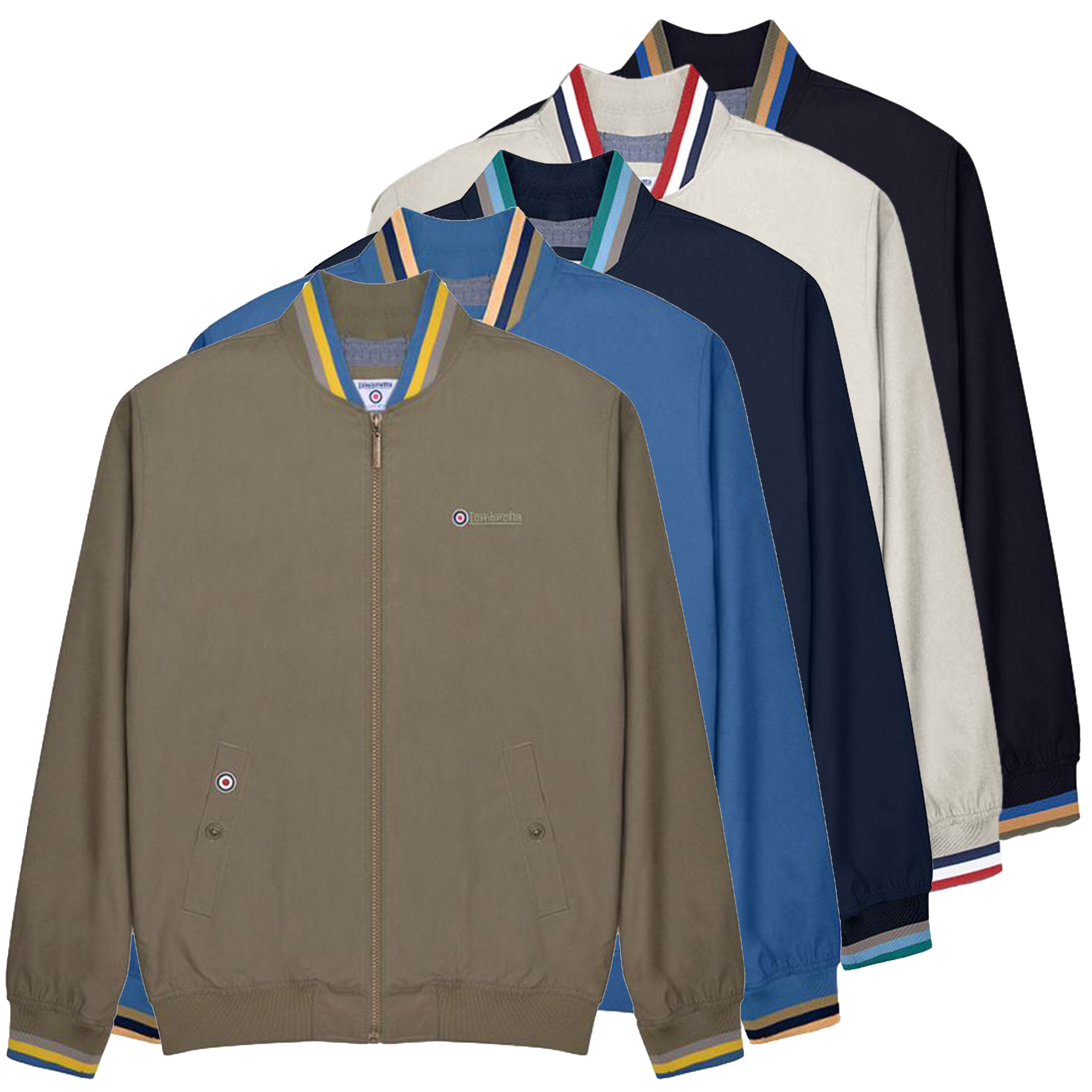 Lambretta Mens Classic Monkey MOD SKA Scooter Jacket ShoeStation