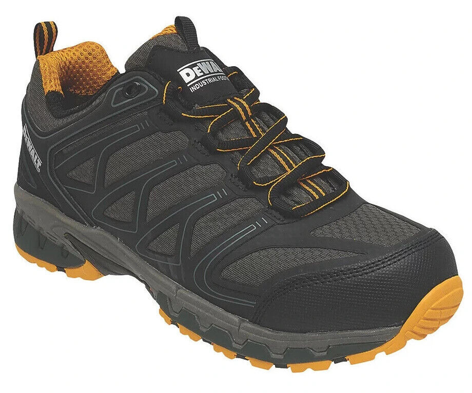 DeWALT Garrison Mens Lightweight Safety Steel Toe Midsole Trainers