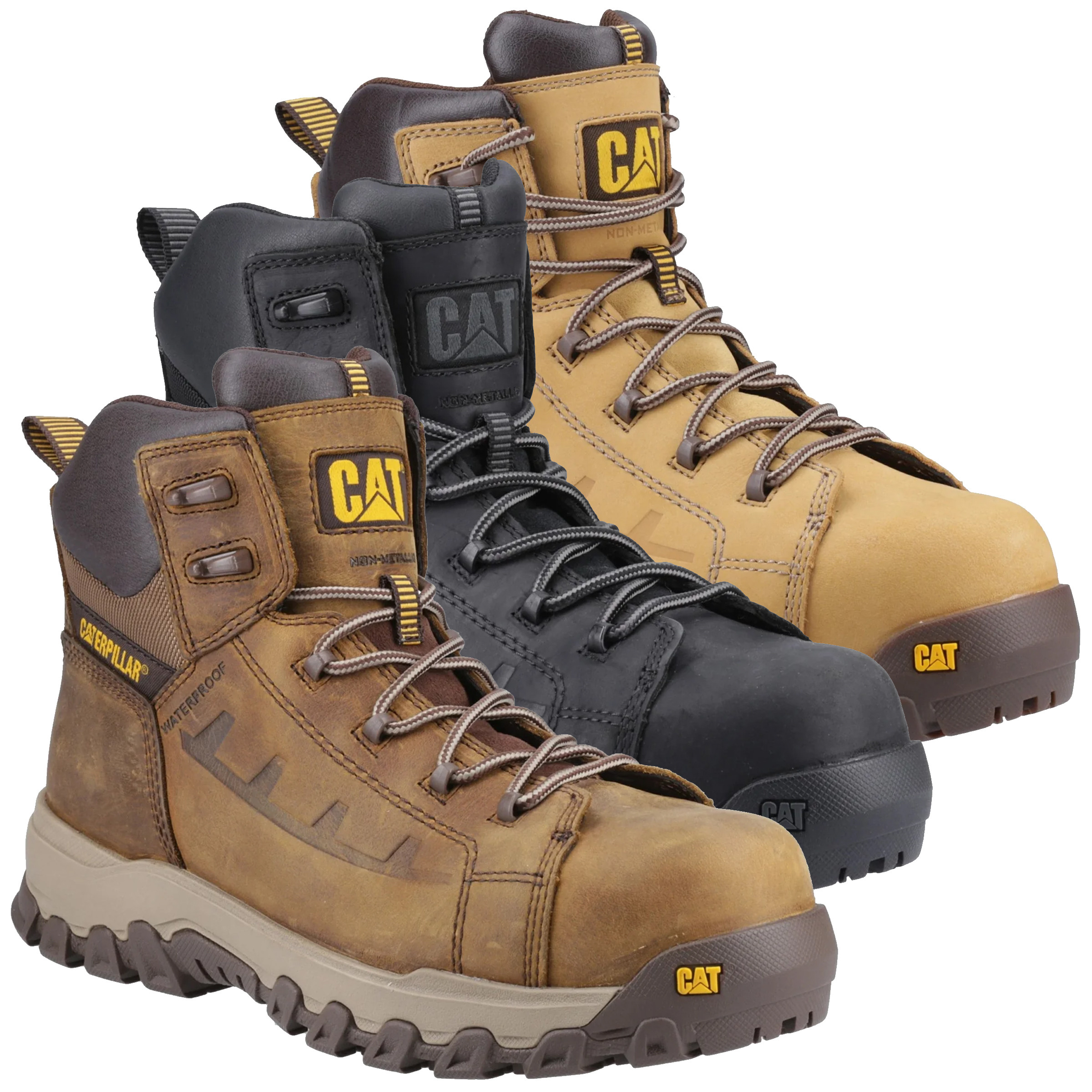 Caterpillar Threshold Rebound Mens Composite Toe Cap Work Safety