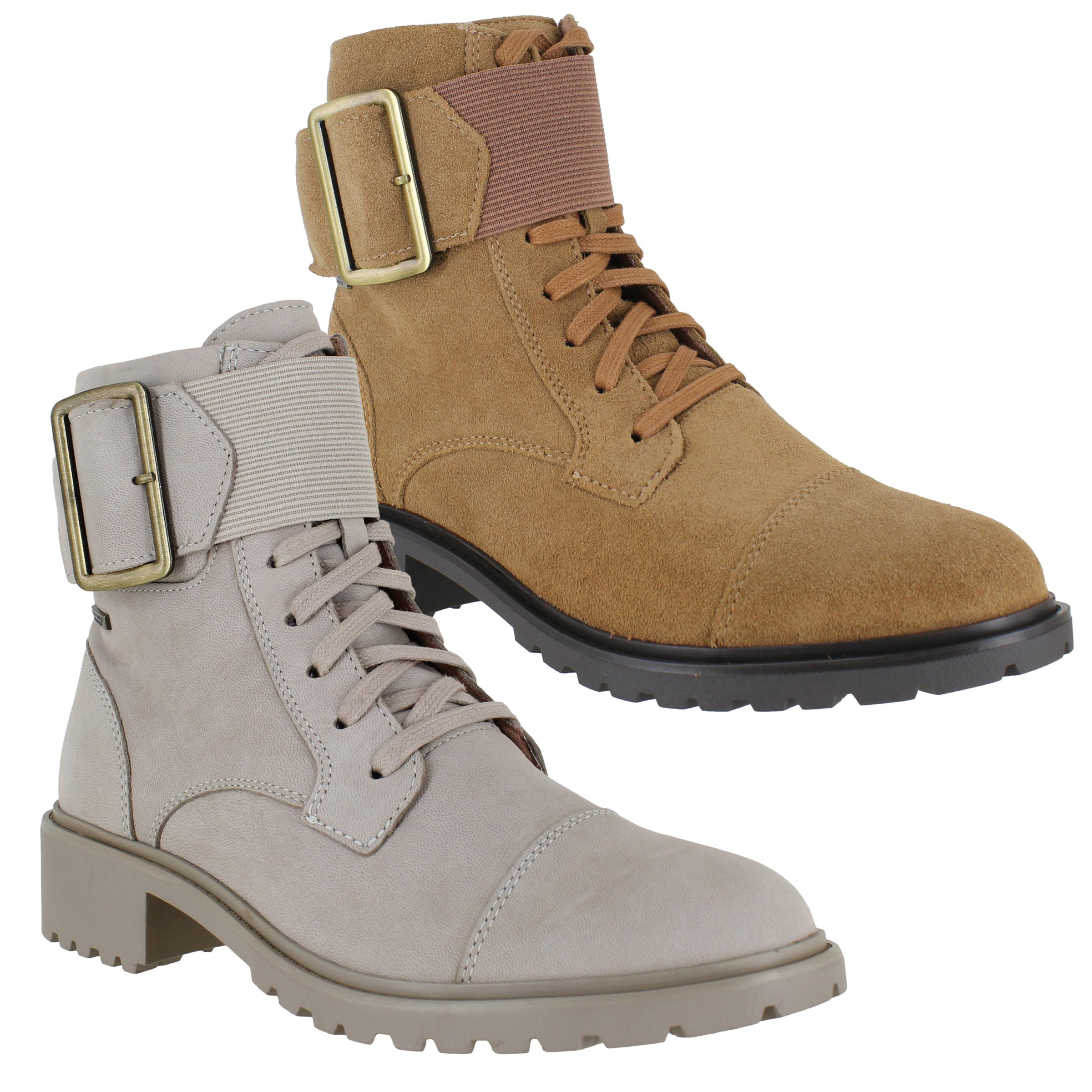 Rockport Ryleigh Womens Lace Zip Up Ankle Boots ShoeStation Direct