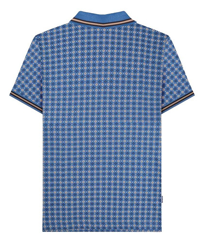 T-SHIRT DA UOMO Nera Lambretta All Over Bicolore Retrò Mod Ska Taglie Da M A 4XL EUR 12,83 - Foto 12