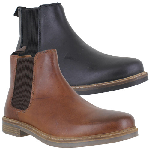 Thomas Crick Bamford Mens Classic Leather Dealer Chelsea Ankle Boots