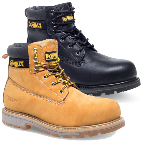 DeWALT Hancock Mens S3 Safety Steel Toe Lace Up Leather Ankle Boots