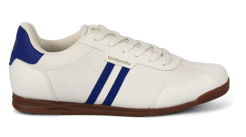 Lambretta Tackle Mens Casual Smart Lace Up Retro Trainers
