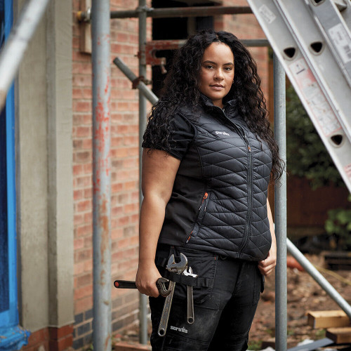 Scruffs Body Warmer For Work Tuffstuff 229 Pro Work Bodywarmer Grey