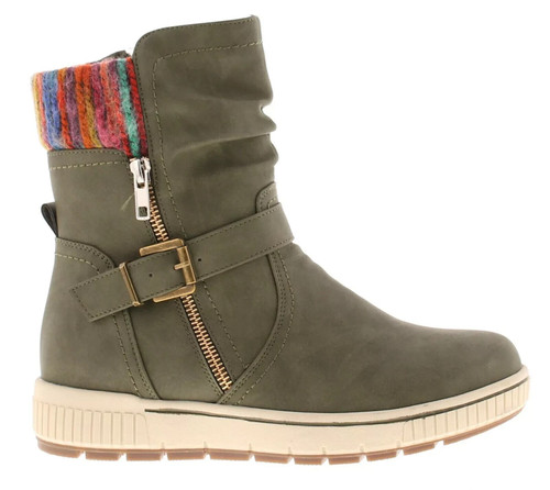 Natrelle Gillian Womens Zip Up Boots Ankle Boots ShoeStation Direct