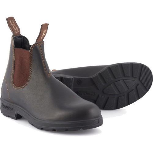 Blundstone 500 Mens Classic Pull On Chelsea Dealer Ankle Boots