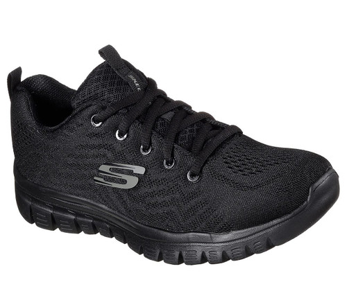 Skechers Graceful Get Connected Womens Lace Up Casual Trainers