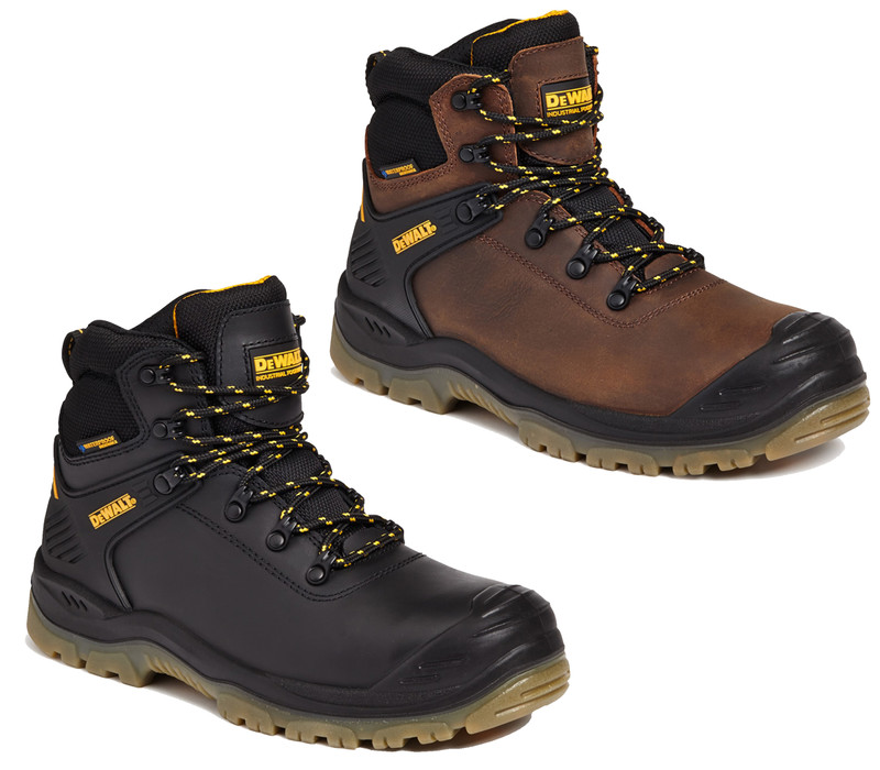 DeWALT Newark Mens SRA S3 WaterProof Safety Steel Toe Lace Up Boots