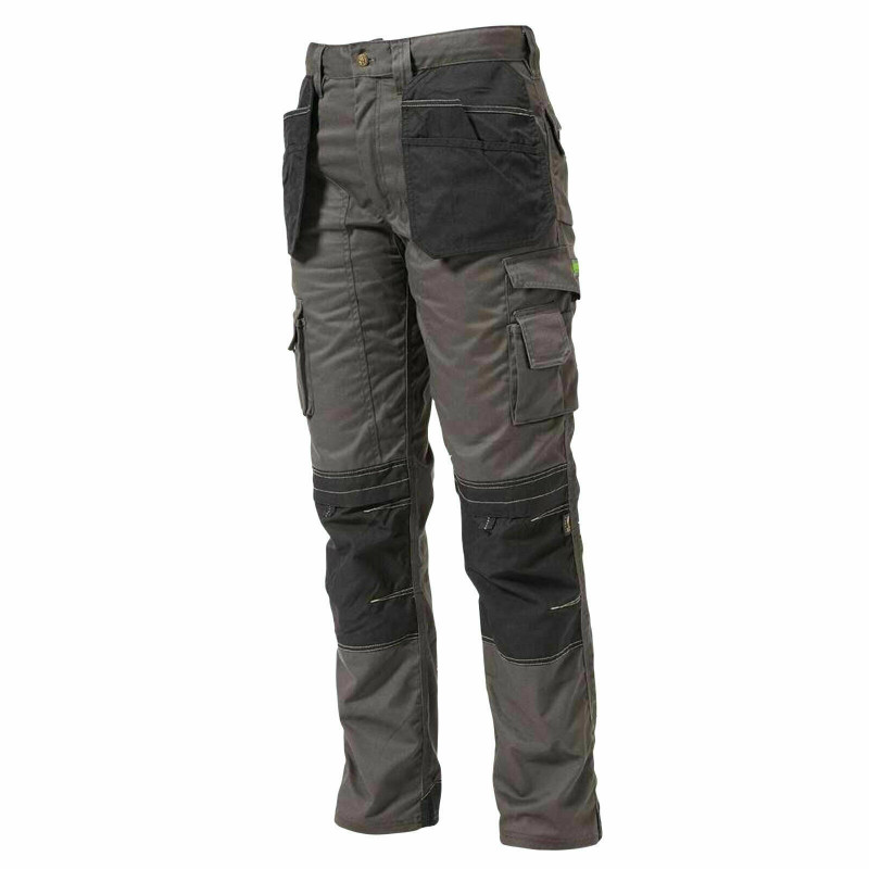 Apache Twill Mens Holster Multi-Pocket Knee-Pad Trousers - Leg 33" / 31"
