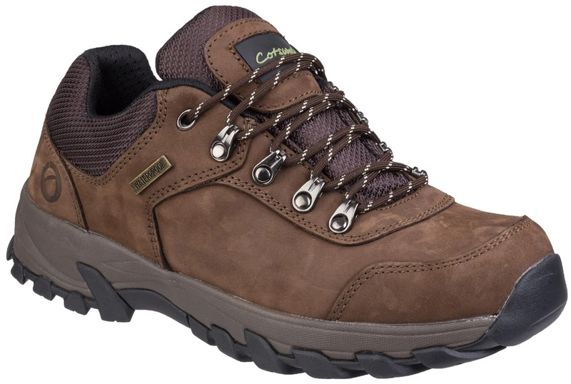 Cotswold Hawling Mens Waterproof Leather Hiking Walking Shoes